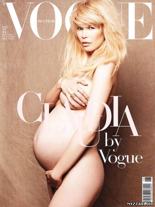 Клаудиа Шиффер для журнала Vogue, 2010 год 